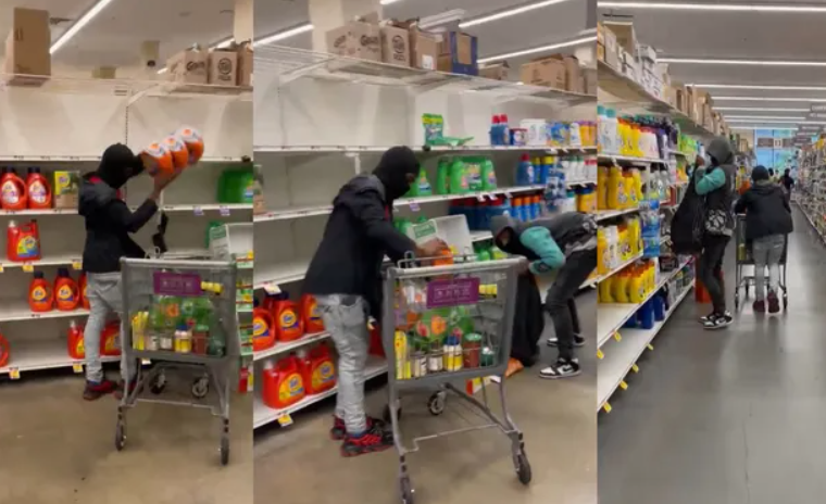 Dc Shoplifters Caught On Video Snatching Laundry Detergent Political Whistle